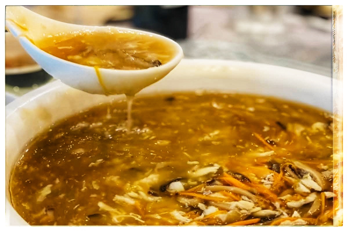 Scallop and Crab Meat Soup 蟹皇带子羹